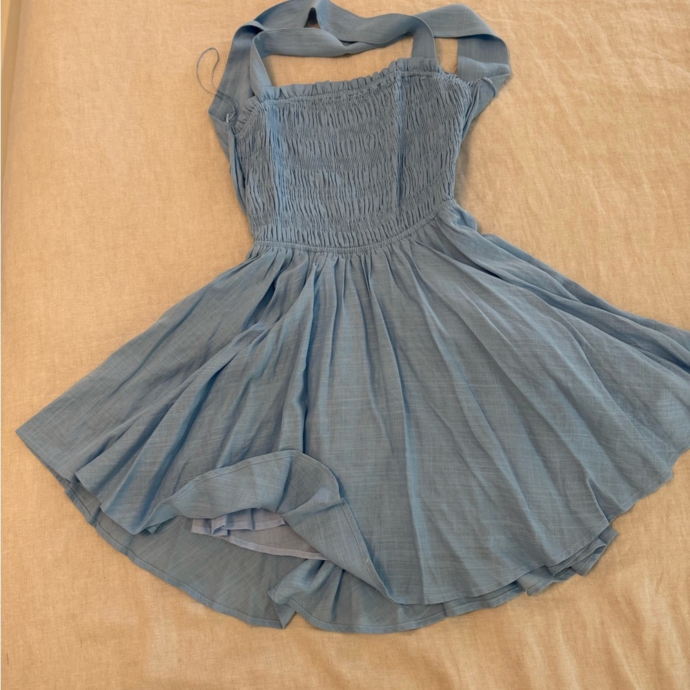 VICI Light Blue Casual Dress New Never Worn Size M 34-38 Chest